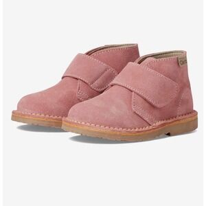 Cienta Kids 13 Chukka Ankle Easy on Adjustable Strap Boots Blush Suede‎ Boho